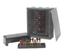 VOLTAGE DISCONNECT SWITCH BLOCK, CT SHORTING SWITCHES 209PF, U3889